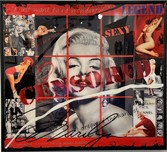 Deb Mack Deb Mack Censored Marilyn (TP) (Framed)